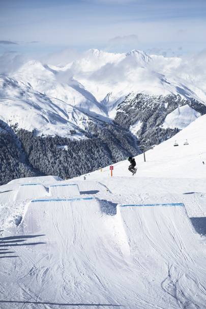 I funamboli dello snowboard si danno appuntamento a Davos, in Svizzera (Olycom)